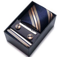 65 Colors Fashion Brand Tie Handkerchief Cufflink Set Neckti...