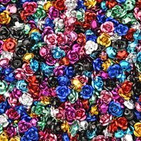 Nail Art Decorations 200pcs Flower Charms Nails Glitter Rhinestones Crystal Accessories Jewellery Gems Fashion Colorful StonesNail