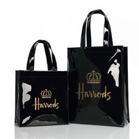 Princess Crown Print PVC للتسوق القابل لإعادة الاستخدام للنساء Eco الصيفية الصيفية حقائب اليد الشاطئية حقيبة عمل عرضية كبيرة 220714