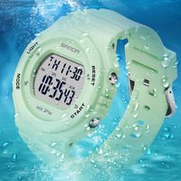 Wristwatches Fashion SANDA Top Brand Sports Women Watches LED Electronic Digital Waterproof Ladies Clock Female Wristwatch Relogio Feminino