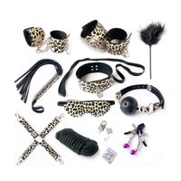 Bdsm Bondage Restraints SM sexy Toys For a Couple Outfits Slave Handcuffs Ankle Cuff Gag tools Couples Adult Strap on