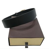 2021 Fashion Big buckle genuine leather belt with box designer luxury men women high quality mens belts236Z
