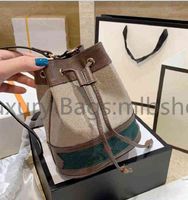 High Quality luxurys bags designers Fashion womens CrossBody Canvas Printed Handbag ladies Shoulder Bag purse 2021 Mini bucket Cross Body