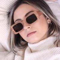 Sonnenbrille Mode kleine Quadrat 2022 Frauen Ins Retro Conbon Farbe Brillen Trendtöne UV400 Sonnenglasesunglasses