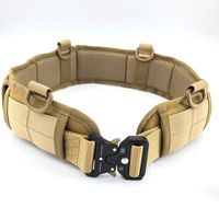 Belts Men Military Tactical Belt Battle Army Combat Outdoor CS Hunting Paintball Adjustable Padded Set Multifunction
