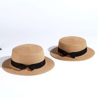 Wide Brim Hats Summer Parent- child Beach Hat Female Casual P...