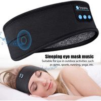 Hörlurar hörlurar försäljning fone bluetooth sömn pannband för sovhytt mjuk elastisk trådlös sport fitness runheadphones