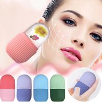 Bath Pillows Silicone Ice Cube Trays Beauty Lifting Ice Ball Face Massager Contouring Eye Roller Facial Treatment Reduce Acne Skin Care Tool