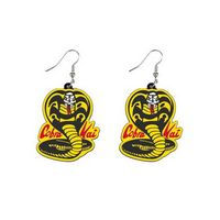 New Exaggerate Cobra Drop Earring for Women Trendy Jewelry Printing Acrylic Earrings Fashion Cool Accessories220T