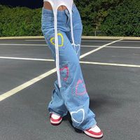 Pantalones Capri De Mezclilla Para Mujer Al Por Mayor