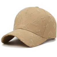 Unisex 2022 moda eski top kapak tasarımcıları şapka kırık delikleri beyzbol snapback ayarlanabilir düz yıkanabilir pamuklu kadınlar erkek gençlik spor kamyoncu baba şapkalar s41508