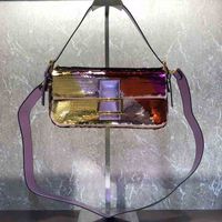Sequins Baguette Bag Shimmer Women Handbags Crossbody Axilla...