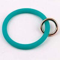 Silicone O Key Chain Big O Ring Keychain Fasion Chic Circle