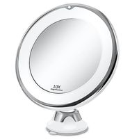 Makeup Vanity Mirror with 10X Lights LED Lighted Portable Hand Cosmetic Magnification Light Up Mirrors VIP Drop260O