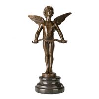 Roman Cupid Greek Eros Statue Myth Love God Sculpture Figurine Antique Art Home Decor Anniversary Gift