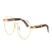 Fashion Sports Mens millionaire Metal Sunglasses Man Woman Steampunk Rimless Round Glasses Retro Vintage Eyeglasses Lunettes gafas242U