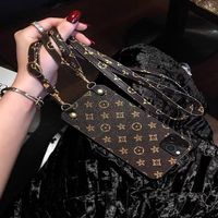 Luxury Designer Phone Case Crossbody Necklace Cord Lanyards With Rope For iPhone 11 Pro XS Max XR X 7 8 Plus296h