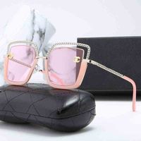 Солнцезащитные очки для дизайнерских женских солнцезащитных очков 2022 Новые солнцезащитные очки для роскошных пляжей с ультрафиолетовой защитой