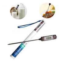 Stainless Steel BBQ Meat Thermometer Kitchen Digital Cooking...