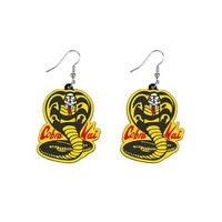 New Exaggerate Cobra Drop Earring for Women Trendy Jewelry Printing Acrylic Earrings Fashion Cool Accessories223U
