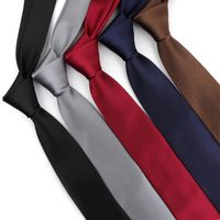 Bow Ties Men Solid Classic Formal Striped Business 6cm Slim Necktie For Wedding Tie Skinny Groom CravatBow