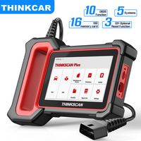 THINKCAR THINKSCAN PLUS S4 ABS SRS ECM System Diagnostic Tools OBD2 Auto Scanner obd2 Coder Reader Free Reset Update