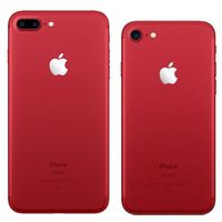 Red Color Refurbished Original Apple iPhone 7   7 Plus Fingerprint iOS 32 128 256GB ROM Quad Core 12MP 4G LTE Smart Phone DHL249S