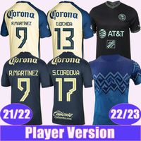 21 22 Mexico America Player Version R.Sanchez Mens Soccer Jerseys S.Cordova Home Away 3rd Football Shirt F. Vinas M.Layun Henry Uniforms