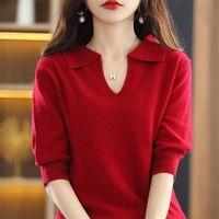 Корейский стиль кашемировый свитер зимний тренд свитера кардиганская женщина дизайнерские кардиганы Женские вязаные вязаные красные модные роскоши 220817