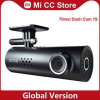 70 Mai Dash Cam 1s English Voice Control Control 70 Mai Smart Car Camera Night Versione130 Laurea Gloida 1080P WiFi Car DVR Recorder H220409