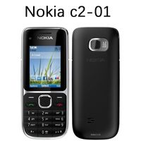 الهواتف المحمولة الأصلية التي تم تجديدها Nokia C2-01 فتح الهاتف المحمول 2.0 "3.2 ميجابكسل بلوتوث متعدد اللغات لوحة المفاتيح GSM/WCDMA 3G