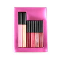 Lip Gloss Set 6pcs Lips Kit para mujeres Pout Lustre Style Holiday Wish Perfect Love Moisturizer Natural Dhgate Beauty Makeup Pack
