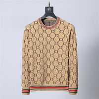 2021 Famous Mens Sweaters Fashion Menss High Quality Casual ...