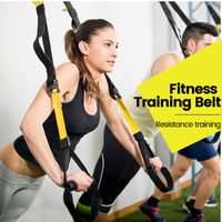 Bandas de resistencia Entrenador de suspensión Cinturón Fitness Harging Gym Trake Trauting Tire de cuerda Correas elásticas de entrenamiento para yoga Pilates