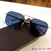 Солнцезащитные очки винтажные качества мода двойной мост UV400 поляризованный VPR59S Ultralight Pure Titanium Original Box CaseSunglasses