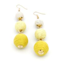 Dangle & Chandelier Legenstar Thread Ball Earrings For Women...