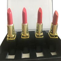 Lips Makeup Matte Lipstick 4Color Lip Sticks Make Up Cosmetic 4PCs/Set268T