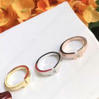 2022 Designers Rings 925 Silver Luxurys Jóias Jóias de alta qualidade para mulheres Love Ring Cartas T marca de ouro anel