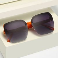 Óculos de sol polarizados para mulheres acessórios de moda clássica laranja moldura expressa marca e personalidade ao ar livre tonalidade de verão uv400 redes vermelhos mesmos óculos e óculos