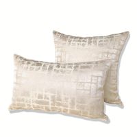 Cushion Decorative Pillow Luxury Jacquard Cushion Cover 45x4...