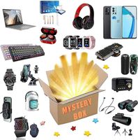Mystery Box Electronics, boîtes aléatoires, anniversaire surprise des faveurs, chanceux pour les adultes cadeaux, tels que des drones, Smart Montres-V Bluetooth Earshon
