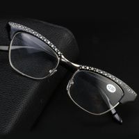Солнцезащитные очки Diamond Ladies Элегантные кошачьи глаза очки для чтения смола смола
