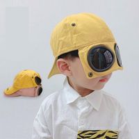 Pilothatt sommarbarn personlighetsglasögon baseball cap unisex solglasögon flickor baseballcap barn pojkar s 220630