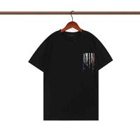 T-Shirt erkek Erkek Bayan Tasarımcı T Shirt Erkekler Moda Splash Mürekkep Graffiti Baskılı T-shirt En Kaliteli Pamuk Rahat Tees Kısa Kollu Lüks LGEV