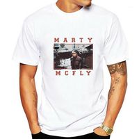 Homens camisetas 1980s 1990s 1990s camisa mcfly toddler juventude adulto impresso f171