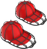 Tapas de pelota Cleaners de sombrero de doble cubierta: diseño de la lavadora de gorra de béisbol para el marco para adultos/niños/jaula de lavado Shaball