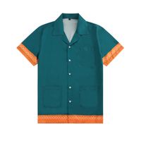 2022 Designers camisas de vestido masculinas Marcas de camisas casuais masculino Spring Slim Fit Chemises de Marque derramar hommes