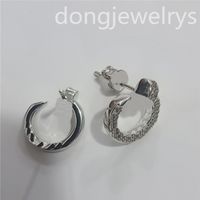 Piccoli orecchi di cerchio d'oro Designer designer romantico orecchini di lusso Dongjewelrys che penzola il bracciale per cuffia del lampadario