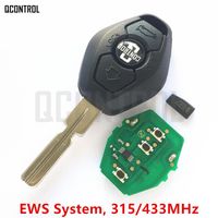 Car Remote Key Diy For Bmw Ews 1 3 5 7 Series X3 X5 Z3 Z4 With Id44 Chip Keyless Entry Transmitter Hu58 Blade199W