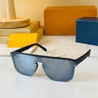 Gafas de sol Diseñador Gafas de sol Moda Hombres de lujo para mujer y marco de marco de marco cuadrado de vintage letra de película impresa de gafas de películas de moda LTOF